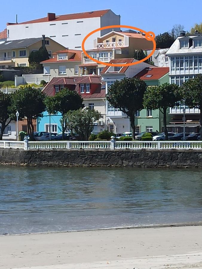 Casa Da Costa - Piso Con Galeria Y Terraza Con Vistas Al Mar Villa Cedeira Exteriör bild